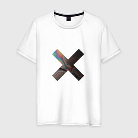 Мужская футболка хлопок с принтом логотип the xx в Кировске, 100% хлопок | прямой крой, круглый вырез горловины, длина до линии бедер, слегка спущенное плечо. | Тематика изображения на принте: @