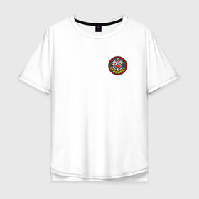 Мужская футболка хлопок Oversize с принтом Стройбат в Кировске, 100% хлопок | свободный крой, круглый ворот, “спинка” длиннее передней части | армия | молоток | служба | солдаты