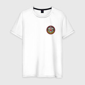 Мужская футболка хлопок с принтом Стройбат в Кировске, 100% хлопок | прямой крой, круглый вырез горловины, длина до линии бедер, слегка спущенное плечо. | армия | молоток | служба | солдаты