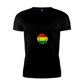 Мужская футболка премиум с принтом Jamaica в Кировске, 92% хлопок, 8% лайкра | приталенный силуэт, круглый вырез ворота, длина до линии бедра, короткий рукав | bob marley | jamaica | no problem | reggae | растаман | регги
