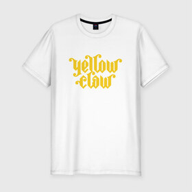 Мужская футболка премиум с принтом Yellow Claw в Кировске, 92% хлопок, 8% лайкра | приталенный силуэт, круглый вырез ворота, длина до линии бедра, короткий рукав | Тематика изображения на принте: 