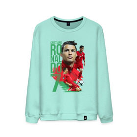 Мужской свитшот хлопок с принтом Ronaldo в Кировске, 100% хлопок |  | роналдо
