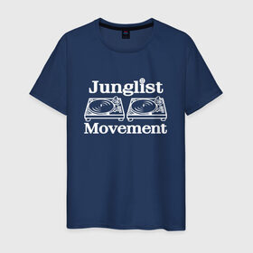 Мужская футболка хлопок Junglist Movement купить в Кировске
