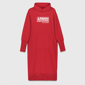 Платье удлиненное хлопок с принтом Armin van Buuren в Кировске,  |  | armada | armin van buuren | trance | армин