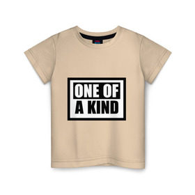 Детская футболка хлопок с принтом One of a kind в Кировске, 100% хлопок | круглый вырез горловины, полуприлегающий силуэт, длина до линии бедер | big bang | g dragon | k pop | биг бенг | кей поп | корея