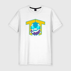Мужская футболка премиум с принтом Team Tinker в Кировске, 92% хлопок, 8% лайкра | приталенный силуэт, круглый вырез ворота, длина до линии бедра, короткий рукав | dota | dota 2 | logo | team tinker | дота | лого