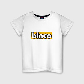 Детская футболка хлопок с принтом Binco в Кировске, 100% хлопок | круглый вырез горловины, полуприлегающий силуэт, длина до линии бедер | binco | gta | gta 5 | gta v | san andreas | гта | игры
