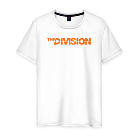 Мужская футболка хлопок с принтом Tom Clancy’s The Division в Кировске, 100% хлопок | прямой крой, круглый вырез горловины, длина до линии бедер, слегка спущенное плечо. | tom clancy’s the division том кленси клэнси
