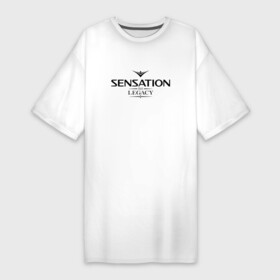 Платье-футболка хлопок с принтом Sensation The Legacy в Кировске,  |  | amsterdam | sensation | the legacy | сэнсэйшн