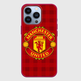 Чехол для iPhone 13 Pro с принтом Manchester united в Кировске,  |  | Тематика изображения на принте: manchester united | манчестер юнайтед | спорт | фк | футбол