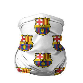 Бандана-труба 3D с принтом Барселона в Кировске, 100% полиэстер, ткань с особыми свойствами — Activecool | плотность 150‒180 г/м2; хорошо тянется, но сохраняет форму | barcelona | барса | барселона | спорт | фк | футбол