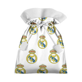 Подарочный 3D мешок с принтом Real Madrid в Кировске, 100% полиэстер | Размер: 29*39 см | real madrid | реал мадрид | спорт | фк | футбол
