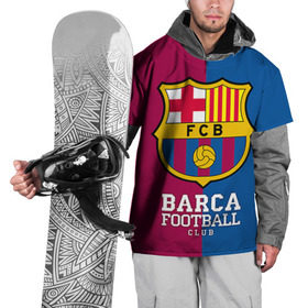 Накидка на куртку 3D с принтом Barca в Кировске, 100% полиэстер |  | barcelona | барса | барселона | спорт | футбол
