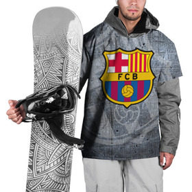 Накидка на куртку 3D с принтом Barcelona в Кировске, 100% полиэстер |  | barcelona | барса | барселона | спорт | футбол