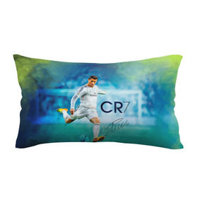 Подушка 3D антистресс с принтом Ronaldo в Кировске, наволочка — 100% полиэстер, наполнитель — вспененный полистирол | состоит из подушки и наволочки на молнии | роналдо