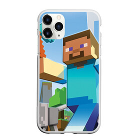 Чехол для iPhone 11 Pro матовый с принтом Майнкрафт в Кировске, Силикон |  | game | minecraft | pixel | майнкрафт | овцы