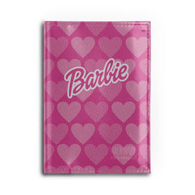 Обложка для автодокументов с принтом Barbie в Кировске, натуральная кожа |  размер 19,9*13 см; внутри 4 больших “конверта” для документов и один маленький отдел — туда идеально встанут права | barbie | барби | кукла
