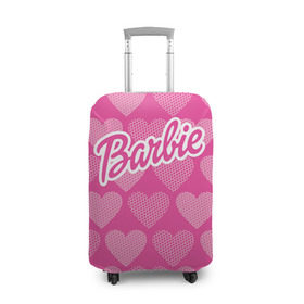 Чехол для чемодана 3D с принтом Barbie в Кировске, 86% полиэфир, 14% спандекс | двустороннее нанесение принта, прорези для ручек и колес | barbie | барби | кукла