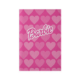 Обложка для паспорта матовая кожа с принтом Barbie в Кировске, натуральная матовая кожа | размер 19,3 х 13,7 см; прозрачные пластиковые крепления | Тематика изображения на принте: barbie | барби | кукла