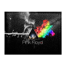 Обложка для студенческого билета с принтом Pink Floyd в Кировске, натуральная кожа | Размер: 11*8 см; Печать на всей внешней стороне | pink floyd | rock | рок