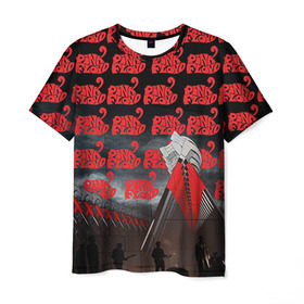 Мужская футболка 3D с принтом Pink Floyd в Кировске, 100% полиэфир | прямой крой, круглый вырез горловины, длина до линии бедер | pink floyd | rock | рок