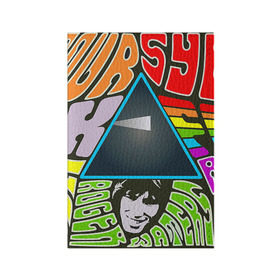 Обложка для паспорта матовая кожа с принтом Pink Floyd в Кировске, натуральная матовая кожа | размер 19,3 х 13,7 см; прозрачные пластиковые крепления | pink floyd | rock | рок