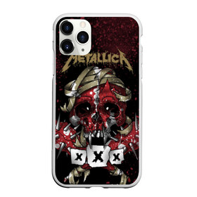 Чехол для iPhone 11 Pro матовый с принтом Metallica в Кировске, Силикон |  | metallica | металл | рок