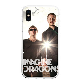 Чехол для iPhone XS Max матовый с принтом Imagine Dragons в Кировске, Силикон | Область печати: задняя сторона чехла, без боковых панелей | imagine dragons