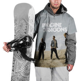Накидка на куртку 3D с принтом Imagine Dragons в Кировске, 100% полиэстер |  | imagine dragons