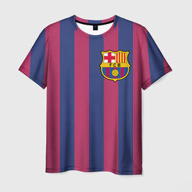 Мужская футболка 3D с принтом Messi в Кировске, 100% полиэфир | прямой крой, круглый вырез горловины, длина до линии бедер | Тематика изображения на принте: месси