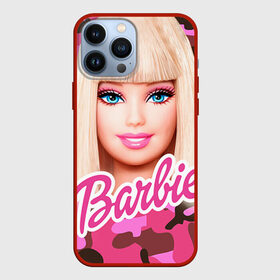 Чехол для iPhone 13 Pro Max с принтом Барби в Кировске,  |  | Тематика изображения на принте: swag | барки | девушкам | камуфляж | свэг