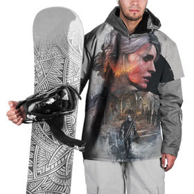 Накидка на куртку 3D с принтом Девушки Ведьмака в Кировске, 100% полиэстер |  | Тематика изображения на принте: ведьмак