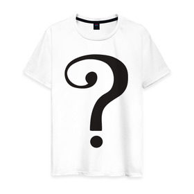 Мужская футболка хлопок с принтом Classic TV Riddler в Кировске, 100% хлопок | прямой крой, круглый вырез горловины, длина до линии бедер, слегка спущенное плечо. | dc | riddler | загадочник | супергерой