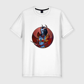 Мужская футболка премиум с принтом Queen Of Pain в Кировске, 92% хлопок, 8% лайкра | приталенный силуэт, круглый вырез ворота, длина до линии бедра, короткий рукав | Тематика изображения на принте: akasha | игры
