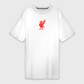 Платье-футболка хлопок с принтом Liverpool в Кировске,  |  | ливерпуль