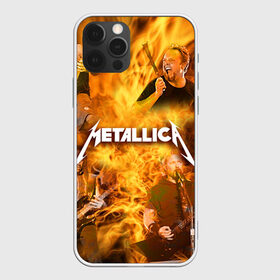 Чехол для iPhone 12 Pro Max с принтом METALLICA в Кировске, Силикон |  | metallica | rock | металлика | метла | рок