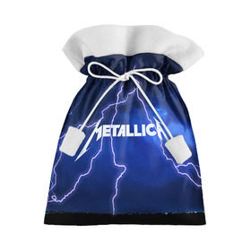 Подарочный 3D мешок с принтом METALLICA в Кировске, 100% полиэстер | Размер: 29*39 см | Тематика изображения на принте: metallica | rock | металлика | рок
