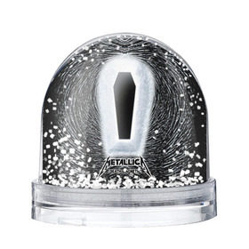 Снежный шар с принтом METALLICA в Кировске, Пластик | Изображение внутри шара печатается на глянцевой фотобумаге с двух сторон | металлика