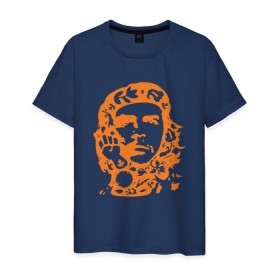 Мужская футболка хлопок с принтом Che Guevara в Кировске, 100% хлопок | прямой крой, круглый вырез горловины, длина до линии бедер, слегка спущенное плечо. | che | che guevaracuba | guevara | гевара | куба | че | чегевара
