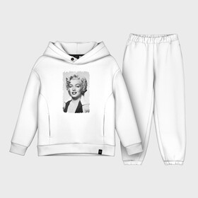 Детский костюм хлопок Oversize с принтом Мэрилин Монро (Marilyn Monroe) в Кировске,  |  | marilyn monroe | актриса | мэрилин монро | певица