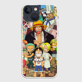 Чехол для iPhone 13 mini с принтом One Piece персонажи в Кировске,  |  | anime | one piece | аниме | ван пис