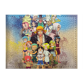 Обложка для студенческого билета с принтом One Piece в Кировске, натуральная кожа | Размер: 11*8 см; Печать на всей внешней стороне | Тематика изображения на принте: anime | one piece | аниме | ван пис