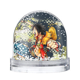 Снежный шар с принтом One Piece в Кировске, Пластик | Изображение внутри шара печатается на глянцевой фотобумаге с двух сторон | anime | one piece | аниме | ван пис