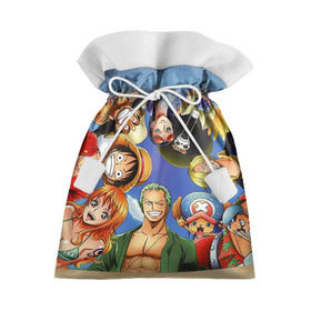 Подарочный 3D мешок с принтом One Piece в Кировске, 100% полиэстер | Размер: 29*39 см | anime | one piece | аниме | ван пис