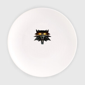 Тарелка с принтом Witcher 3 Wild Hunt в Кировске, фарфор | диаметр - 210 мм
диаметр для нанесения принта - 120 мм | witcher | ведьмак | медальон школы волка.игра