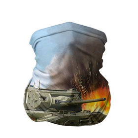 Бандана-труба 3D с принтом Танк в Кировске, 100% полиэстер, ткань с особыми свойствами — Activecool | плотность 150‒180 г/м2; хорошо тянется, но сохраняет форму | армия | войска | сила | танк | танки | танкист | танковые войска