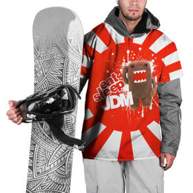 Накидка на куртку 3D с принтом Domo jdm в Кировске, 100% полиэстер |  | дрифт