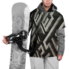Накидка на куртку 3D с принтом Бегущий в лабиринте в Кировске, 100% полиэстер |  | the maze runner | бегущий в лабиринте