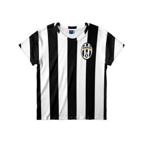Детская футболка 3D с принтом Juventus Tevez в Кировске, 100% гипоаллергенный полиэфир | прямой крой, круглый вырез горловины, длина до линии бедер, чуть спущенное плечо, ткань немного тянется | football | juventus | tevez | фк | футбол | ювентус