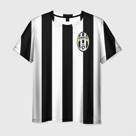 Мужская футболка 3D с принтом Juventus Pirlo в Кировске, 100% полиэфир | прямой крой, круглый вырез горловины, длина до линии бедер | football | juventus | pirlo | фк | футбол | ювентус